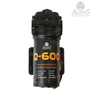 아겐스펌프 Q-600 3/8 나사형 DC24V 분당 3.2L [석션자흡가능]
