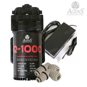아겐스펌프 Q-1000 DC24V 분당 5L 커넥터+5A 아답터