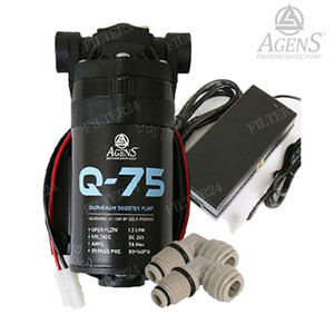 아겐스펌프 Q-75 DC24V 분당 1.2L 커넥터+2.5A아답터